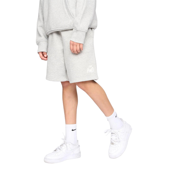 Grey Marl - Front - Kings Will Dream Boys Stanton Shorts
