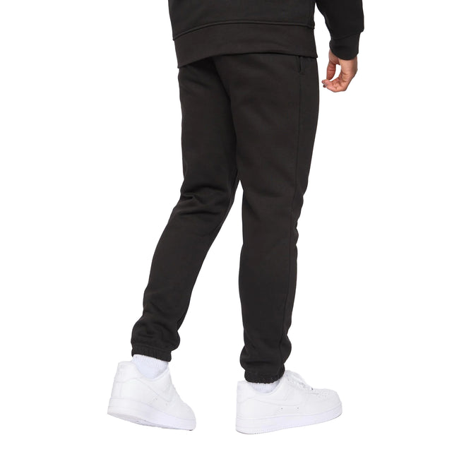 Black - Back - Kings Will Dream Mens Tagged Jogging Bottoms