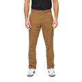 Camel - Front - Bewley & Ritch Mens Newland Slim Chinos