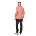 Pink - Back - Bewley & Ritch Mens Domray Polo Shirt