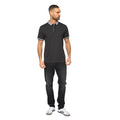 Charcoal Marl - Side - Bewley & Ritch Mens Eastbrook Polo Shirt
