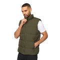 Olive - Front - Bewley & Ritch Mens Stanten Quilted Gilet