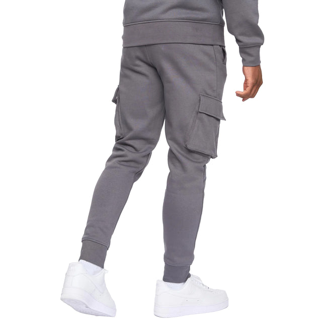 Asphalt - Back - Kings Will Dream Mens Crosby 2.0 Cargo Jogging Bottoms
