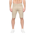Stone - Front - Duck and Cover Mens Franztown Shorts
