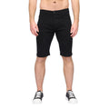 Black - Front - Duck and Cover Mens Franztown Shorts