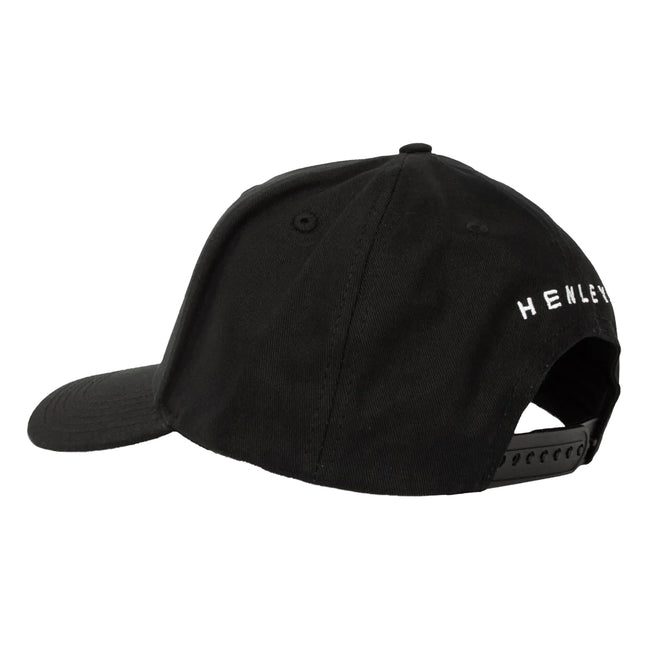 Black - Back - Henleys Mens Scripthen Cap