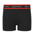 Black - Side - Kings Will Dream Boys Scriptband Boxer Shorts (Pack of 3)