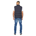 Navy - Back - Bewley & Ritch Mens Stanten Puffer Gilet