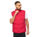 Red - Front - Bewley & Ritch Mens Stanten Puffer Gilet