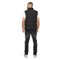 Black - Back - Bewley & Ritch Mens Stanten Puffer Gilet