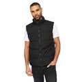 Black - Front - Bewley & Ritch Mens Stanten Puffer Gilet