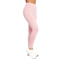 Dusty Pink - Front - Crosshatch Womens-Ladies Harrcourts Leggings