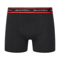 Black - Side - Kings Will Dream Mens Scriptband Boxer Shorts (Pack of 5)