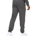 Charcoal Marl - Back - Crosshatch Mens Ellsworth Jogging Bottoms