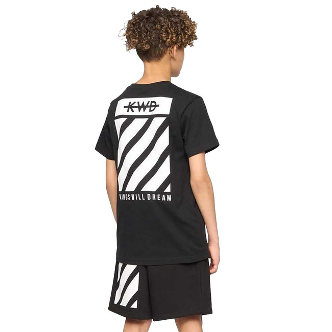 Black - Back - Kings Will Dream Boys Stanton Back Print T-Shirt