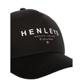 Black - Side - Henleys Mens Hentyme Cap