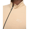 Stone - Side - Duck and Cover Mens Hannings Full Zip Top