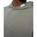Olive - Side - Duck and Cover Mens Hannings Hoodie