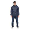 Dark Navy - Pack Shot - Duck and Cover Mens Trentbridge Lightweight Jacket