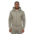 Green Slate - Front - Duck and Cover Mens Chemtars Full Zip Hoodie