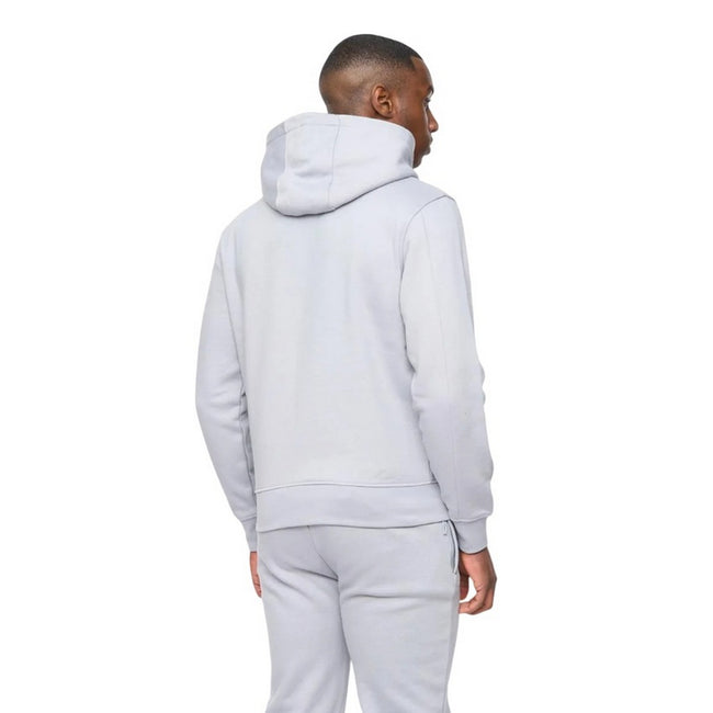 Steel Blue - Back - Duck and Cover Mens Chemtars Full Zip Hoodie