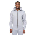 Steel Blue - Front - Duck and Cover Mens Chemtars Full Zip Hoodie