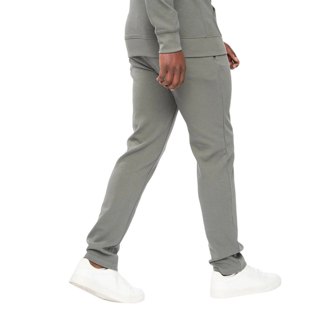 Olive - Back - Duck and Cover Mens Hannings Jogging Bottoms