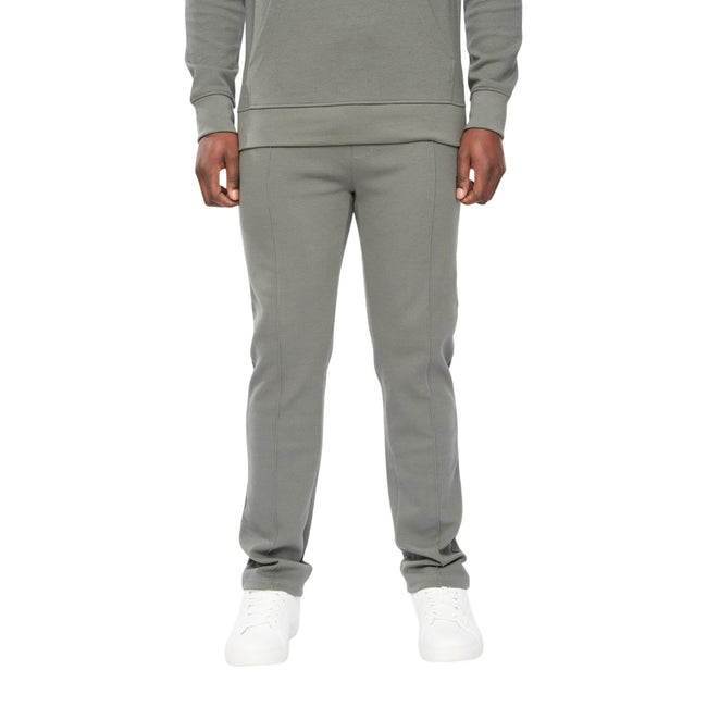 Olive - Front - Duck and Cover Mens Hannings Jogging Bottoms