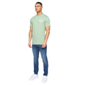Sage Green - Side - Henleys Mens Hentitled Cotton T-Shirt