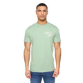 Sage Green - Front - Henleys Mens Hentitled Cotton T-Shirt