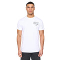 Optic White - Front - Henleys Mens Hentitled Cotton T-Shirt