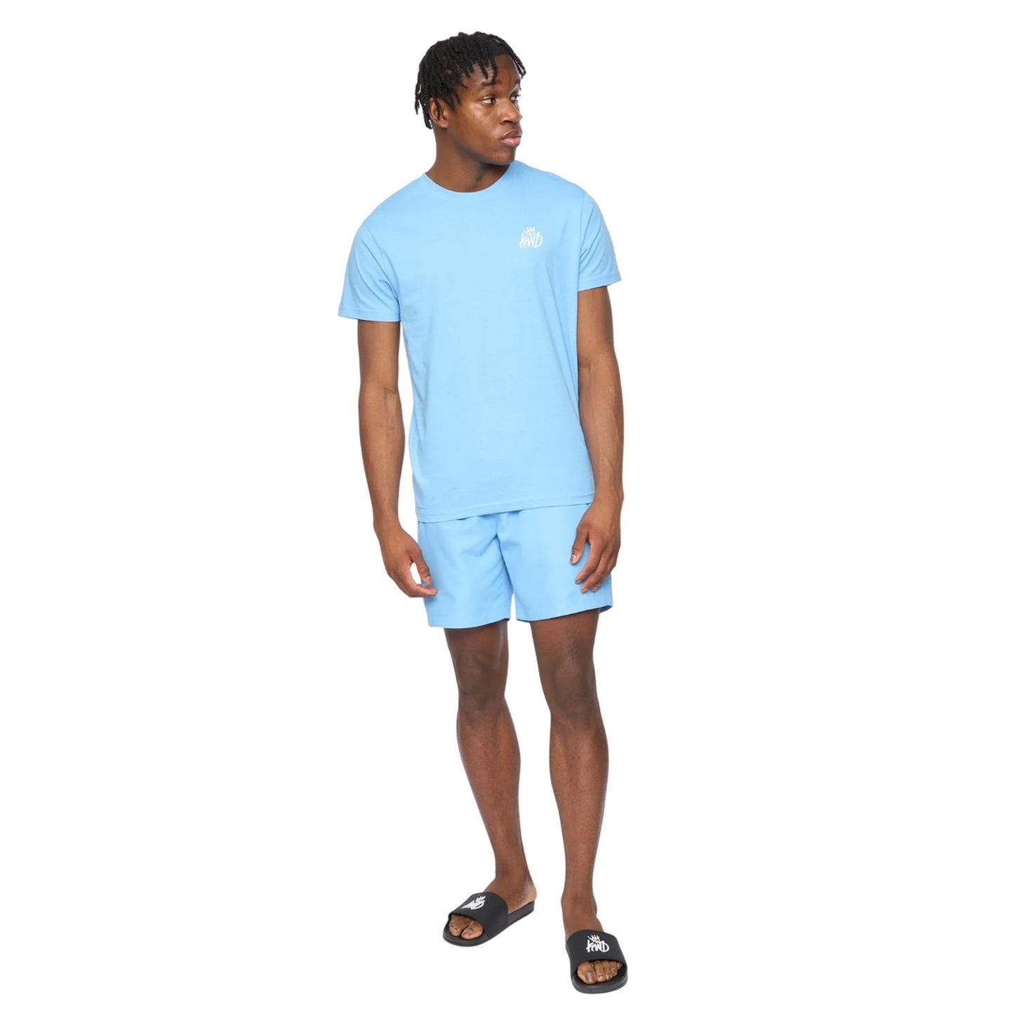 Sky Blue - Pack Shot - Kings Will Dream Mens Crosby 2.0 Cotton T-Shirt