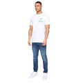 White - Lifestyle - Henleys Mens Henstamp Cotton T-Shirt