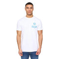 White - Front - Henleys Mens Henstamp Cotton T-Shirt