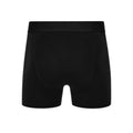 Black - Back - Duck and Cover Mens Sagnet Boxer Shorts (Pack of 3)