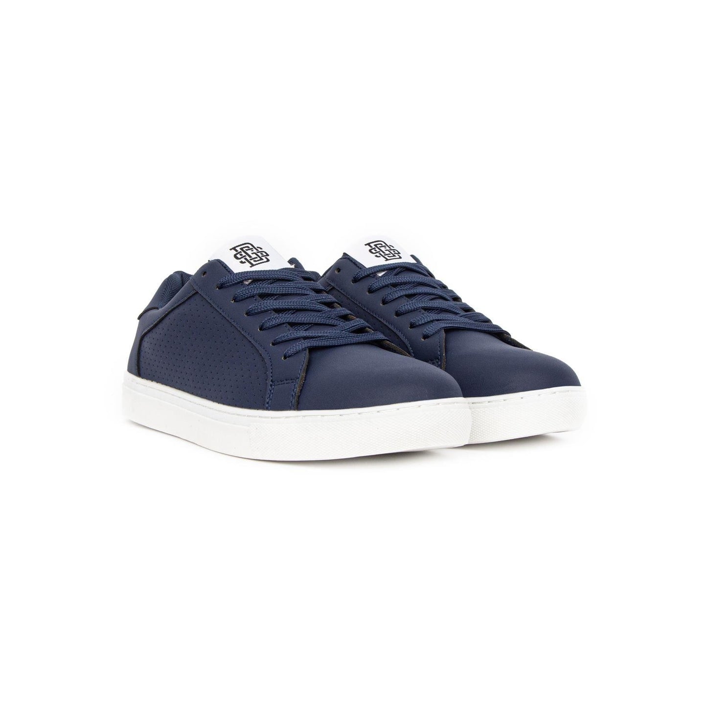 Navy - Front - Duffer Mens Laski Trainers