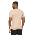 Stone - Back - Crosshatch Mens Wilsby T-Shirt