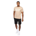 Stone - Lifestyle - Crosshatch Mens Wilsby T-Shirt
