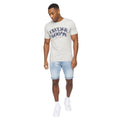 Grey Marl - Lifestyle - Crosshatch Mens Wilsby T-Shirt