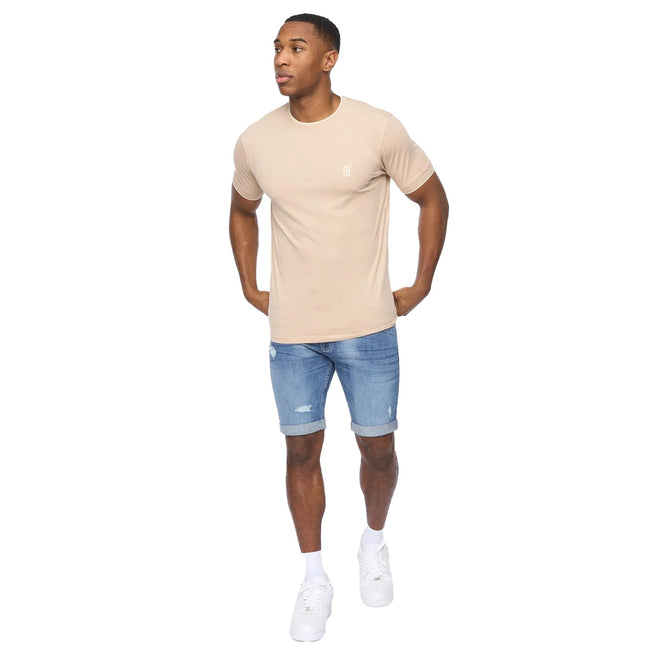 Stone Marl - Lifestyle - Crosshatch Mens Einstip T-Shirt