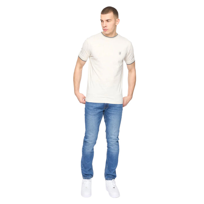 Off White - Lifestyle - Crosshatch Mens Deuxtip T-Shirt
