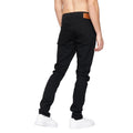 Black - Back - Duck and Cover Mens Overburg Slim Jeans