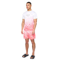Coral - Side - Henleys Mens Henpool T-Shirt