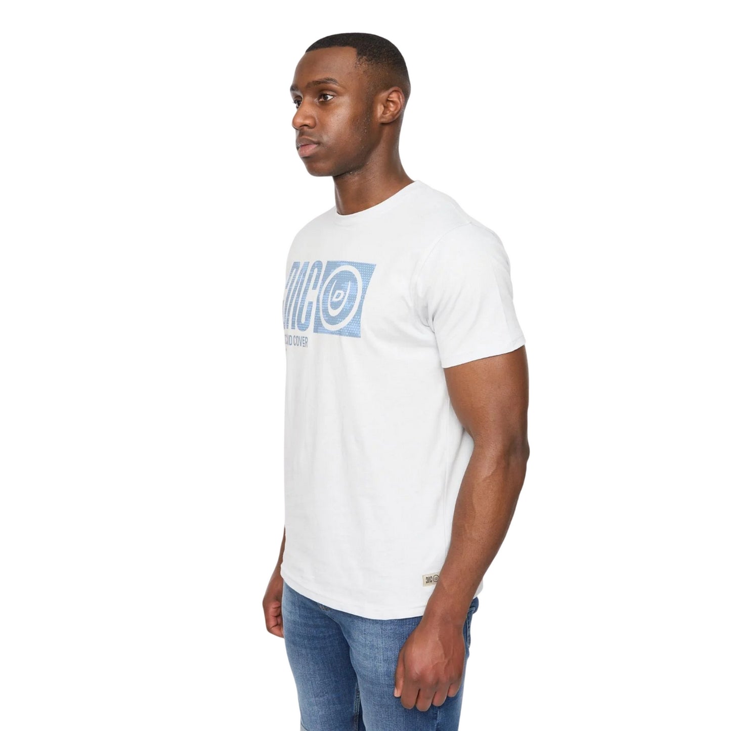 Light Blue - Lifestyle - Duck and Cover Mens Hexocamo T-Shirt