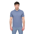 Light Denim - Front - Duck and Cover Mens Limatar Short-Sleeved Polo Shirt