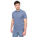 Light Denim - Side - Duck and Cover Mens Limatar Short-Sleeved Polo Shirt