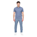 Light Denim - Lifestyle - Duck and Cover Mens Limatar Short-Sleeved Polo Shirt