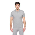 Grey - Front - Duck and Cover Mens Limatar Short-Sleeved Polo Shirt