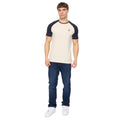 Navy-Off White - Lifestyle - Crosshatch Mens Remison T-Shirt