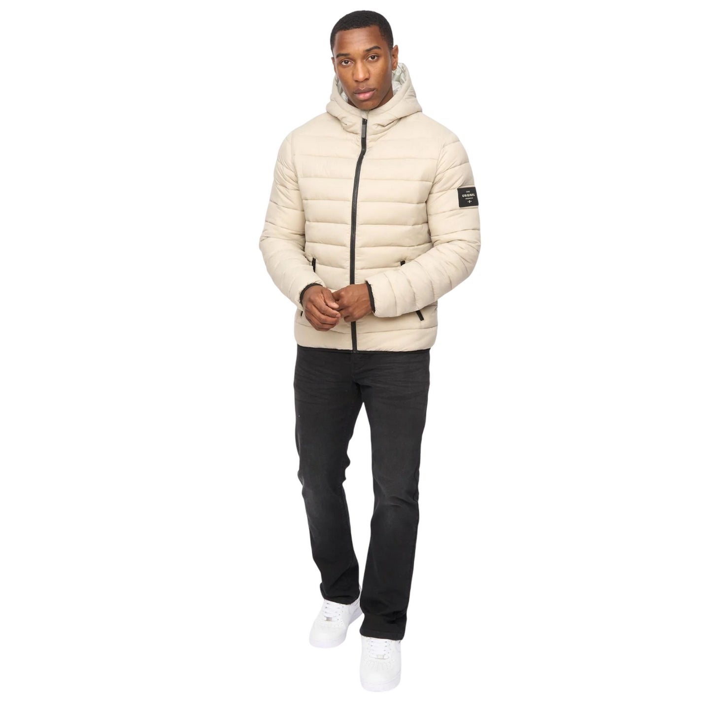 Stone - Lifestyle - Crosshatch Mens Gattering MVE Jacket